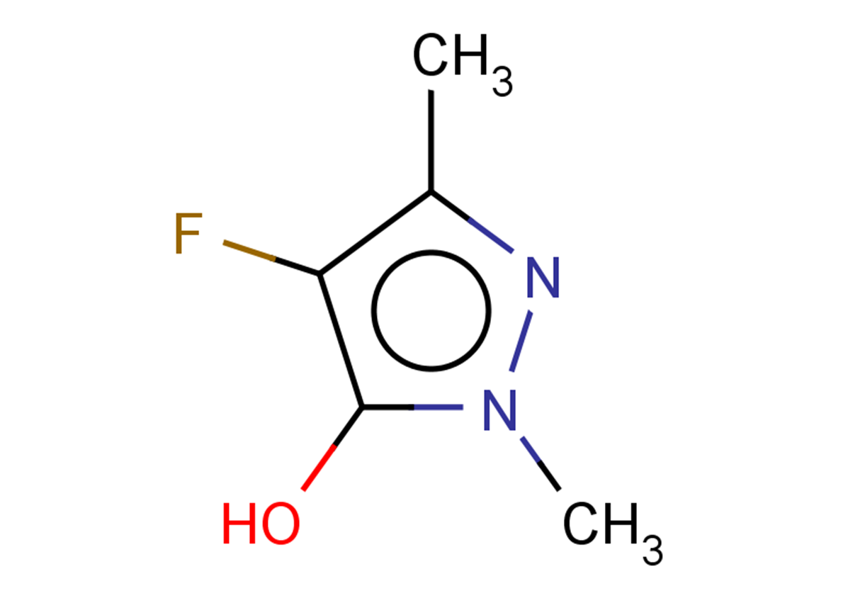 4-fluoro-1,3-dimethyl-1H-pyrazol-5-ol