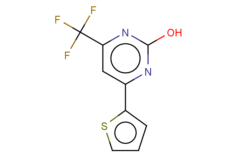 4-(thiophen-2-yl)-6-(trifluoromethyl)pyrimidin-2-ol