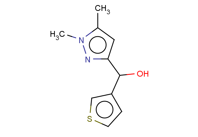 (1,5-dimethyl-1H-pyrazol-3-yl)(thiophen-3-yl)methanol