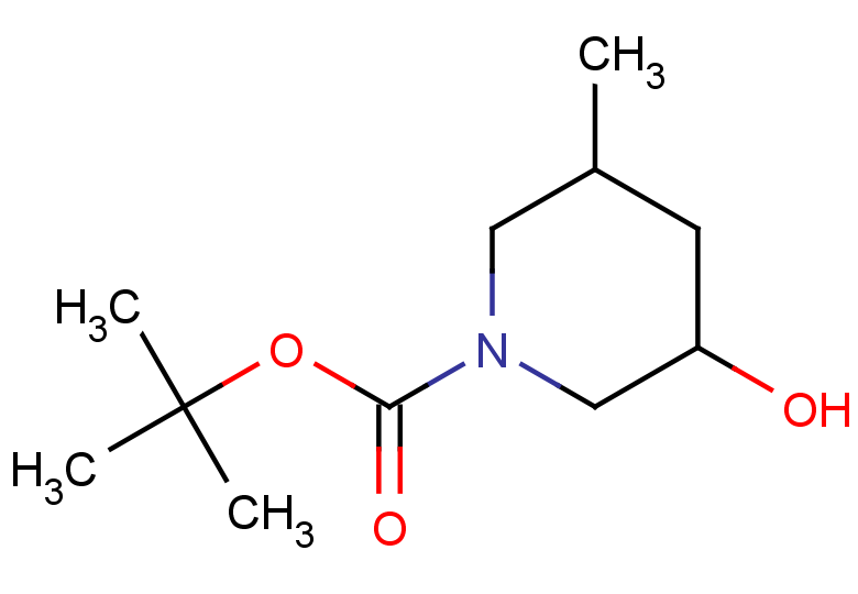tert-butyl 3-hydroxy-5-methylpiperidine-1-carboxylate