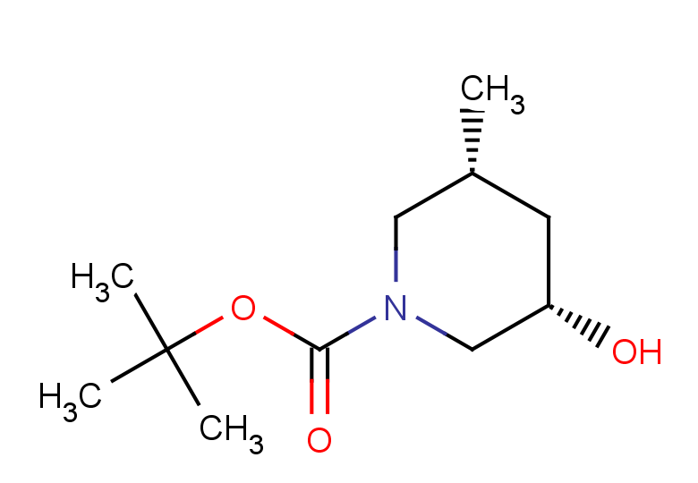 tert-butyl (3S,5R)-3-hydroxy-5-methylpiperidine-1-carboxylate