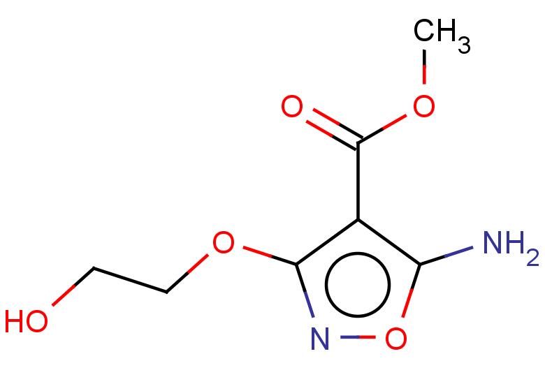 methyl 5-amino-3-(2-hydroxyethoxy)-1,2-oxazole-4-carboxylate