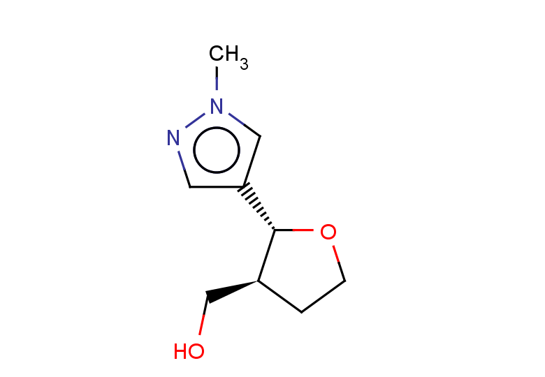 rac-[(2R,3S)-2-(1-methyl-1H-pyrazol-4-yl)oxolan-3-yl]methanol, trans