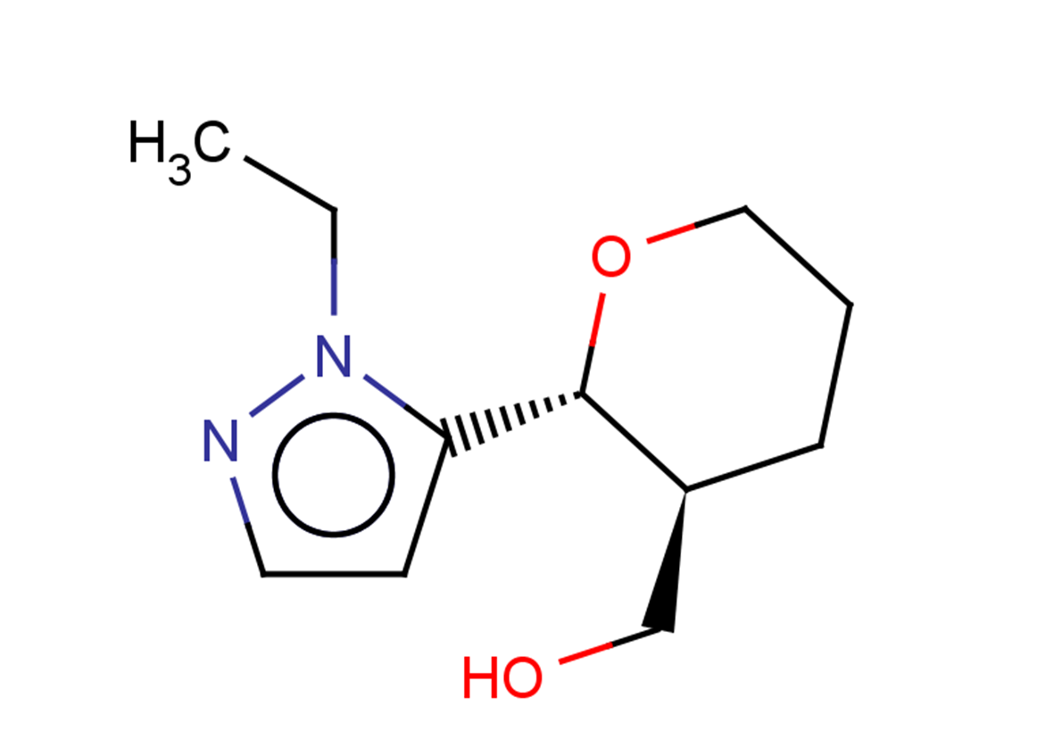 rac-[(2R,3S)-2-(1-ethyl-1H-pyrazol-5-yl)oxan-3-yl]methanol, trans