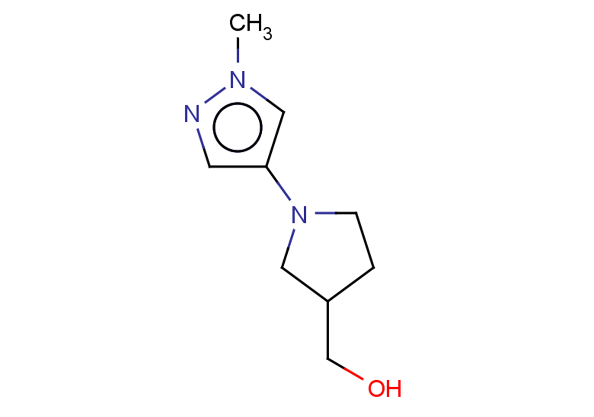 [1-(1-methyl-1H-pyrazol-4-yl)pyrrolidin-3-yl]methanol