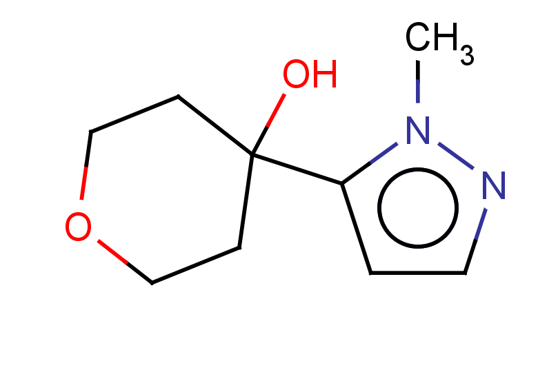 4-(1-methyl-1H-pyrazol-5-yl)oxan-4-ol
