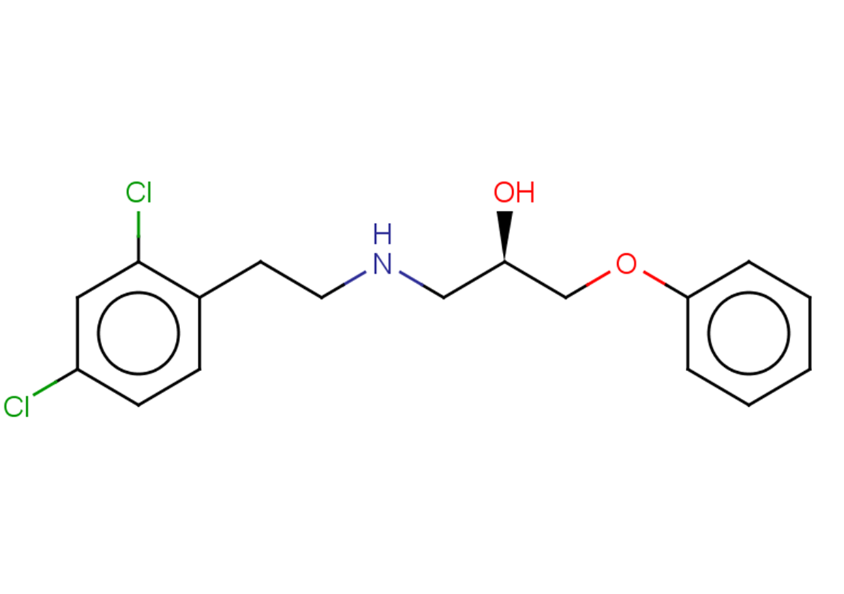 [2-(2,4-dichlorophenyl)ethyl][(2R)-2-hydroxy-3-phenoxypropyl]amine