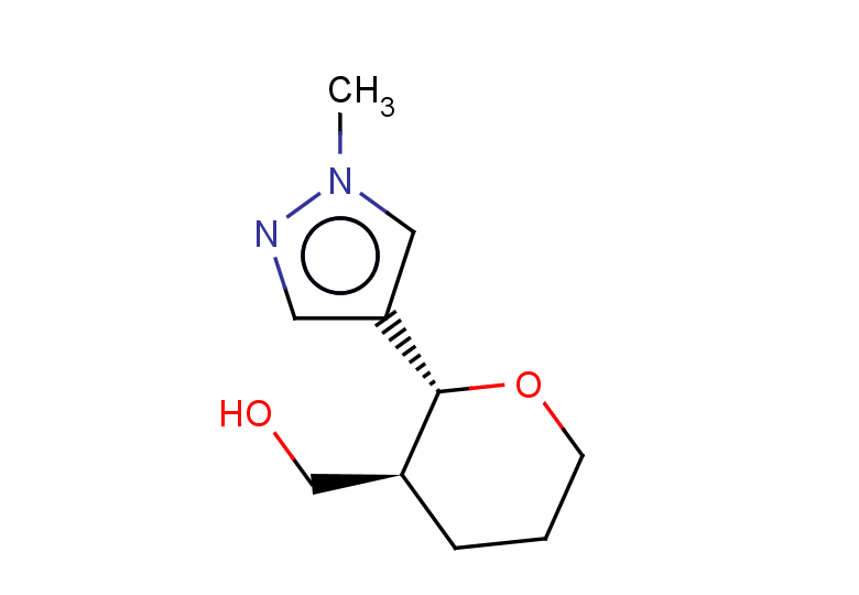rac-[(2R,3S)-2-(1-methyl-1H-pyrazol-4-yl)oxan-3-yl]methanol, trans