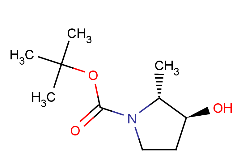 tert-butyl (2R,3S)-3-hydroxy-2-methylpyrrolidine-1-carboxylate