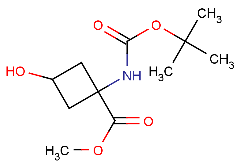 methyl 1-{[(tert-butoxy)carbonyl]amino}-3-hydroxycyclobutane-1-carboxylate