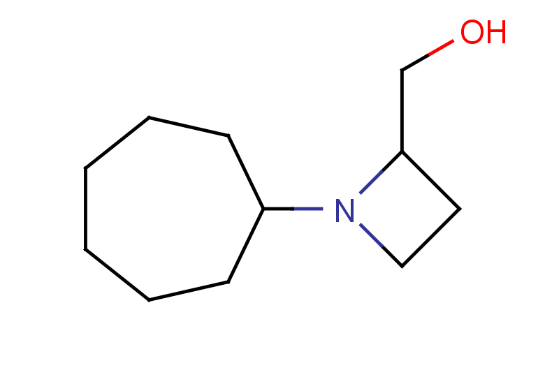 (1-cycloheptylazetidin-2-yl)methanol