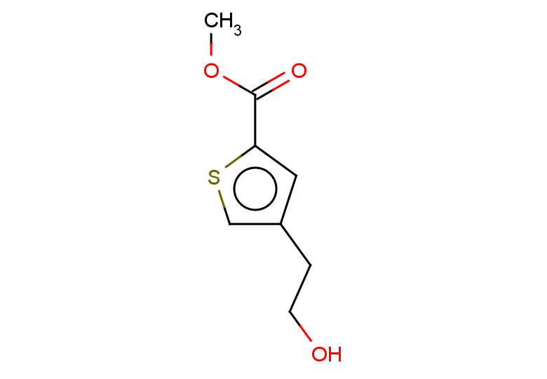 methyl 4-(2-hydroxyethyl)thiophene-2-carboxylate