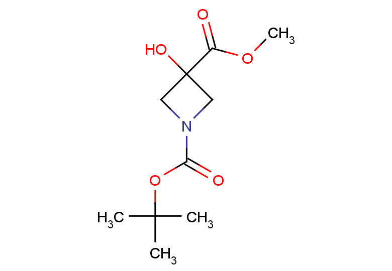 1-tert-butyl 3-methyl 3-hydroxyazetidine-1,3-dicarboxylate