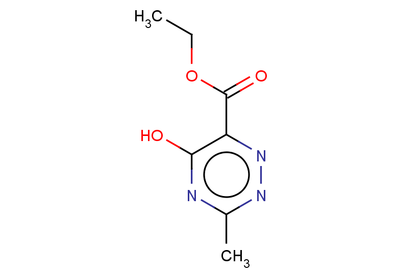 ethyl 5-hydroxy-3-methyl-1,2,4-triazine-6-carboxylate