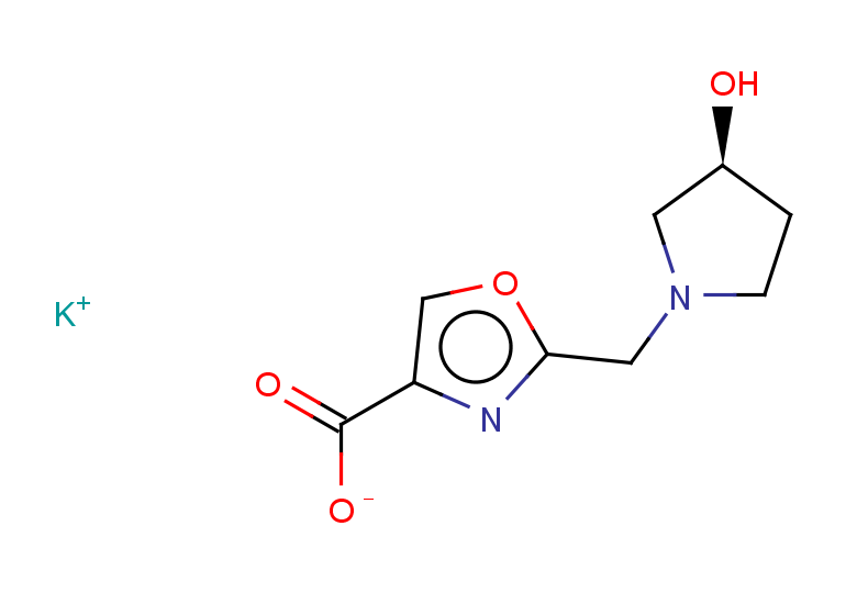 potassium 2-{[(3S)-3-hydroxypyrrolidin-1-yl]methyl}-1,3-oxazole-4-carboxylate