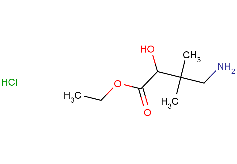 ethyl 4-amino-2-hydroxy-3,3-dimethylbutanoate hydrochloride