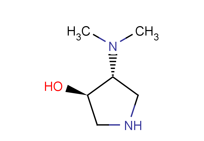 rac-(3R,4R)-4-(dimethylamino)pyrrolidin-3-ol, trans