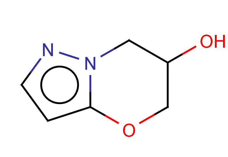 5H,6H,7H-pyrazolo[3,2-b][1,3]oxazin-6-ol