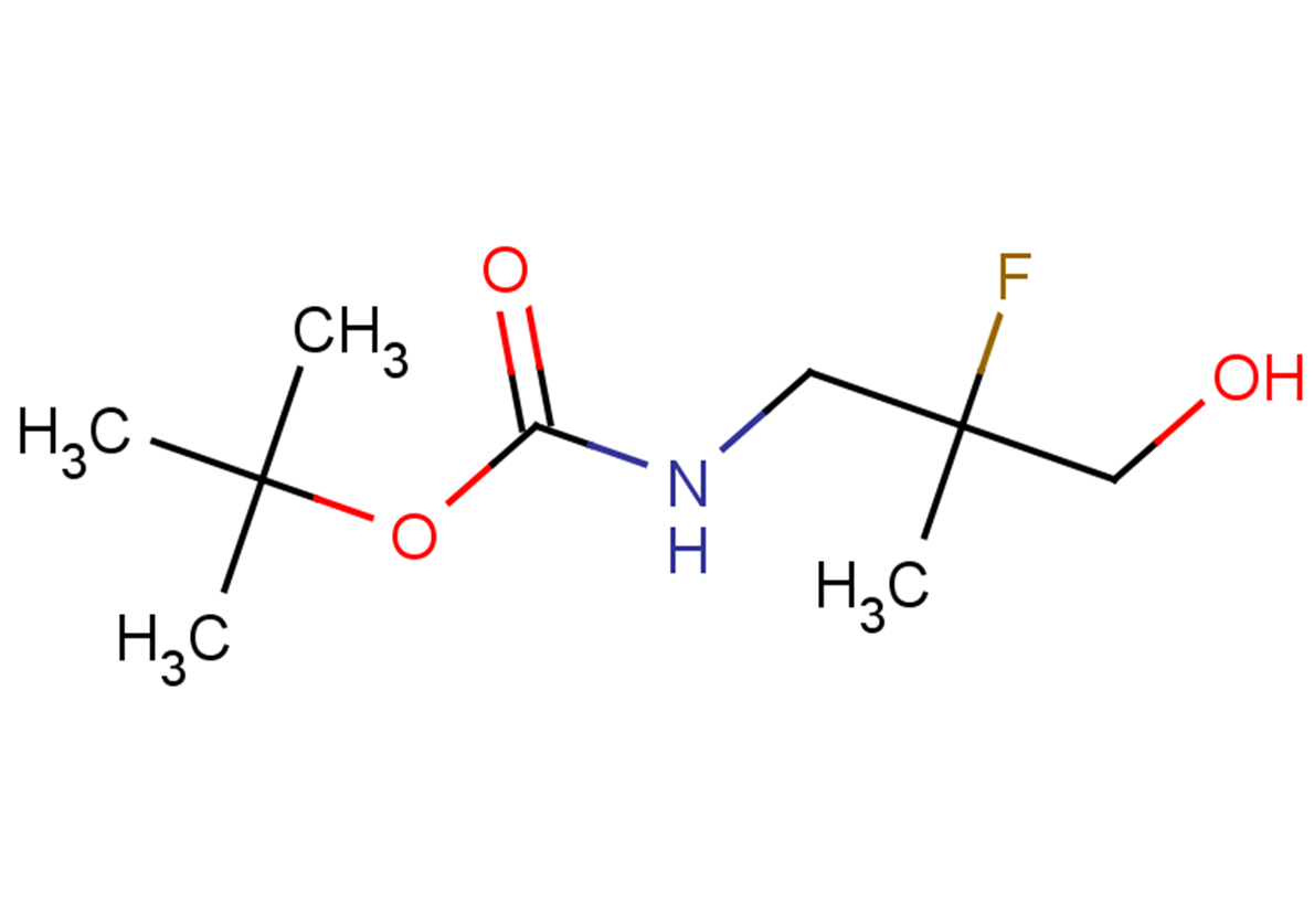 tert-butyl N-(2-fluoro-3-hydroxy-2-methylpropyl)carbamate