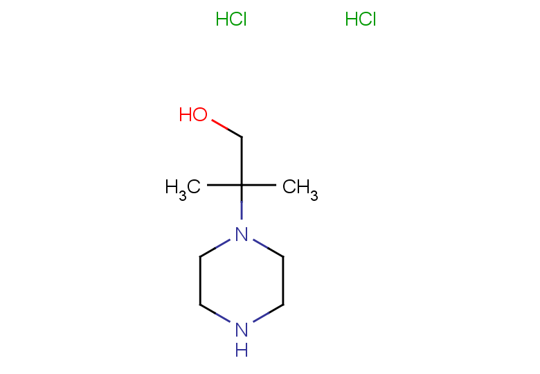 2-methyl-2-(piperazin-1-yl)propan-1-ol dihydrochloride