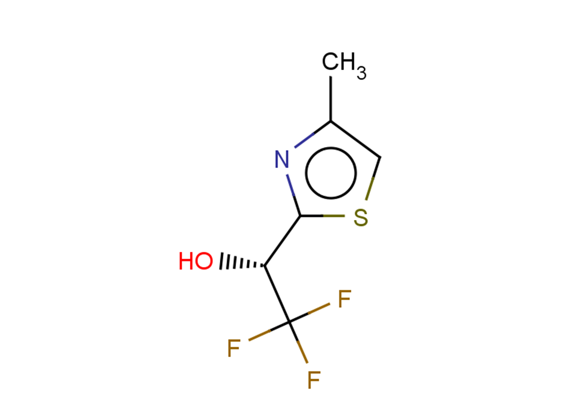(1S)-2,2,2-trifluoro-1-(4-methyl-1,3-thiazol-2-yl)ethan-1-ol