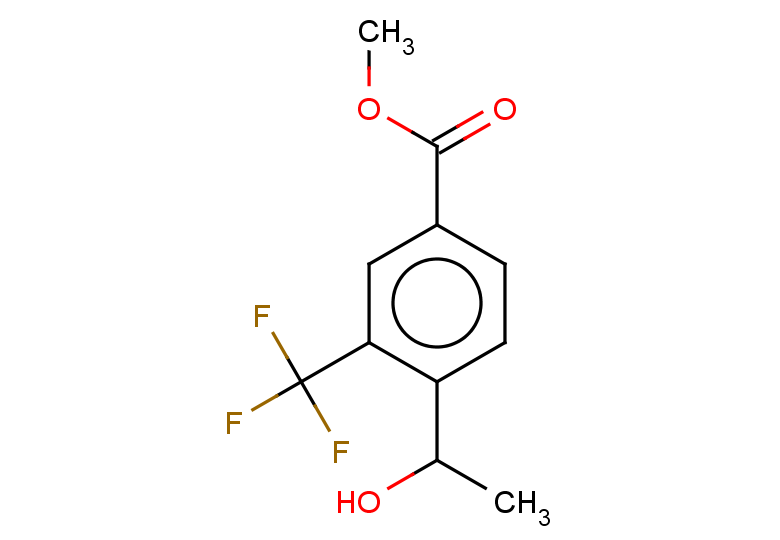 methyl 4-(1-hydroxyethyl)-3-(trifluoromethyl)benzoate