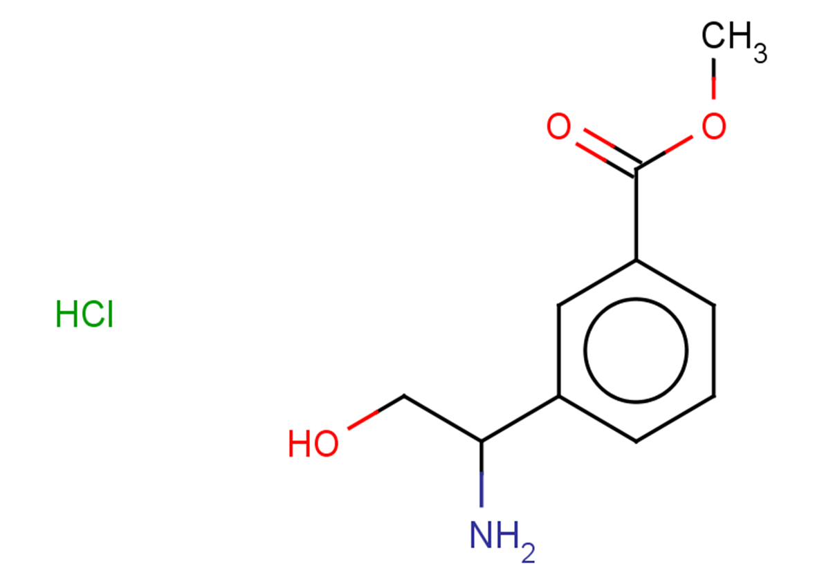 methyl 3-(1-amino-2-hydroxyethyl)benzoate hydrochloride
