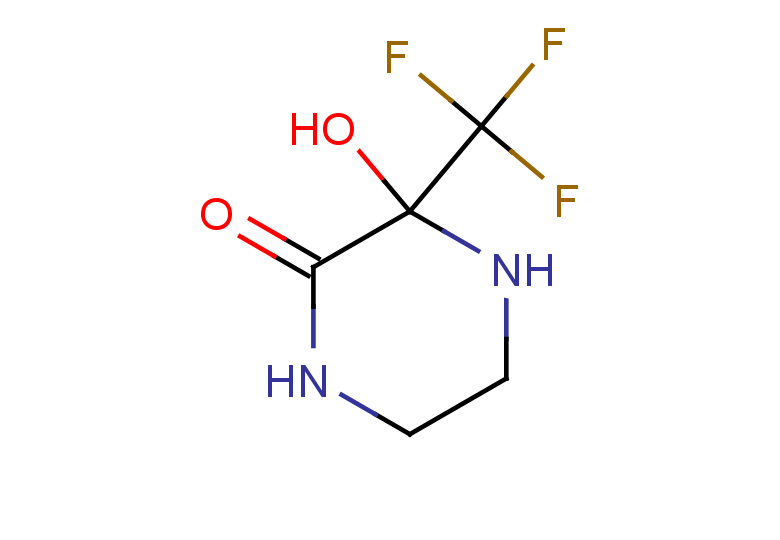 3-hydroxy-3-(trifluoromethyl)piperazin-2-one