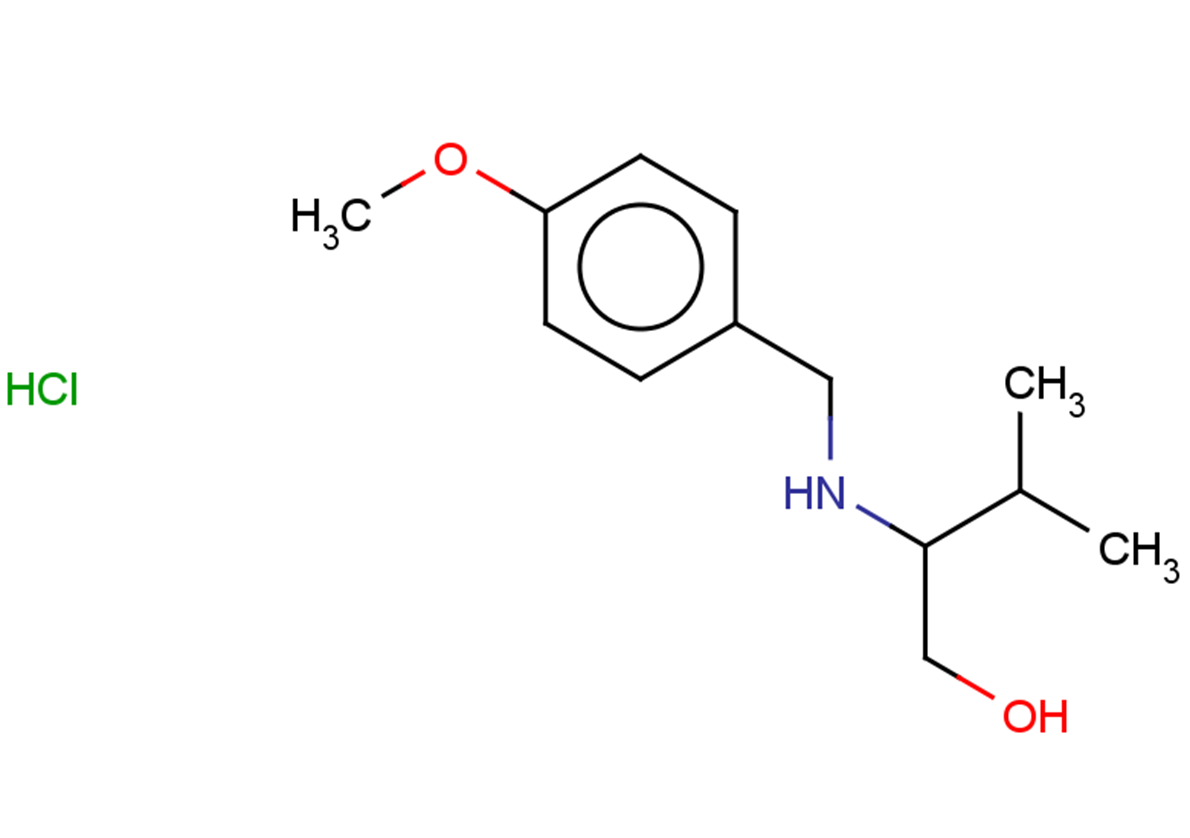 2-{[(4-methoxyphenyl)methyl]amino}-3-methylbutan-1-ol hydrochloride