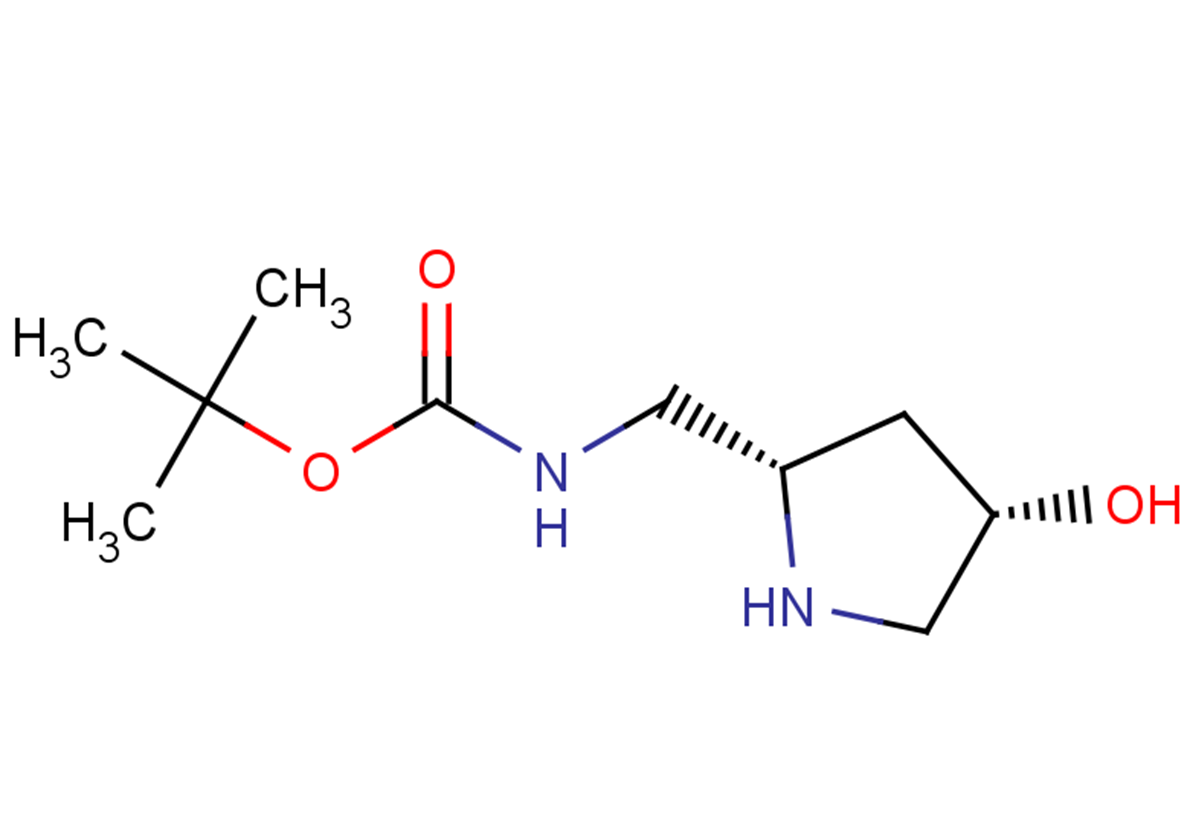 tert-butyl N-{[(2S,4S)-4-hydroxypyrrolidin-2-yl]methyl}carbamate