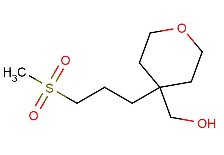 [4-(3-methanesulfonylpropyl)oxan-4-yl]methanol
