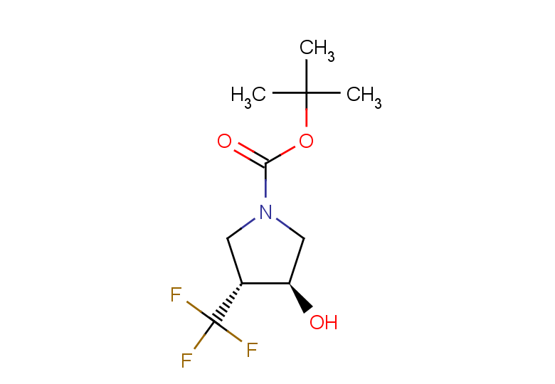 rac-tert-butyl (3R,4S)-3-hydroxy-4-(trifluoromethyl)pyrrolidine-1-carboxylate, trans