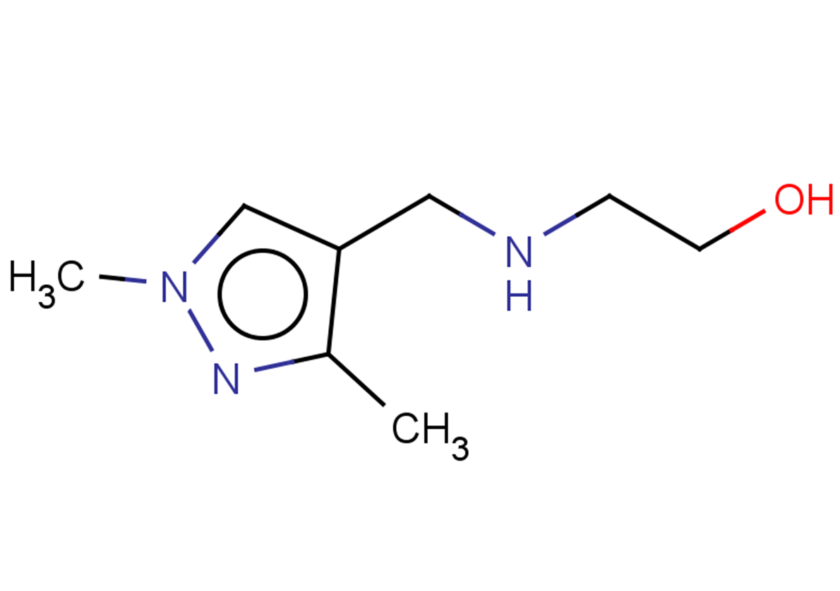 2-{[(1,3-dimethyl-1H-pyrazol-4-yl)methyl]amino}ethan-1-ol
