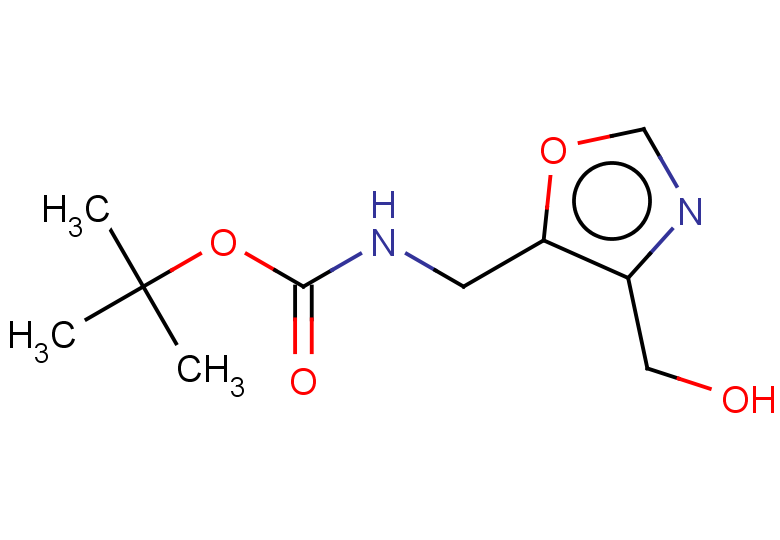 tert-butyl N-{[4-(hydroxymethyl)-1,3-oxazol-5-yl]methyl}carbamate