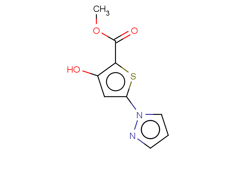 METHYL 3-HYDROXY-5-(1H-PYRAZOL-1-YL)THIOPHENE-2-CARBOXYLATE