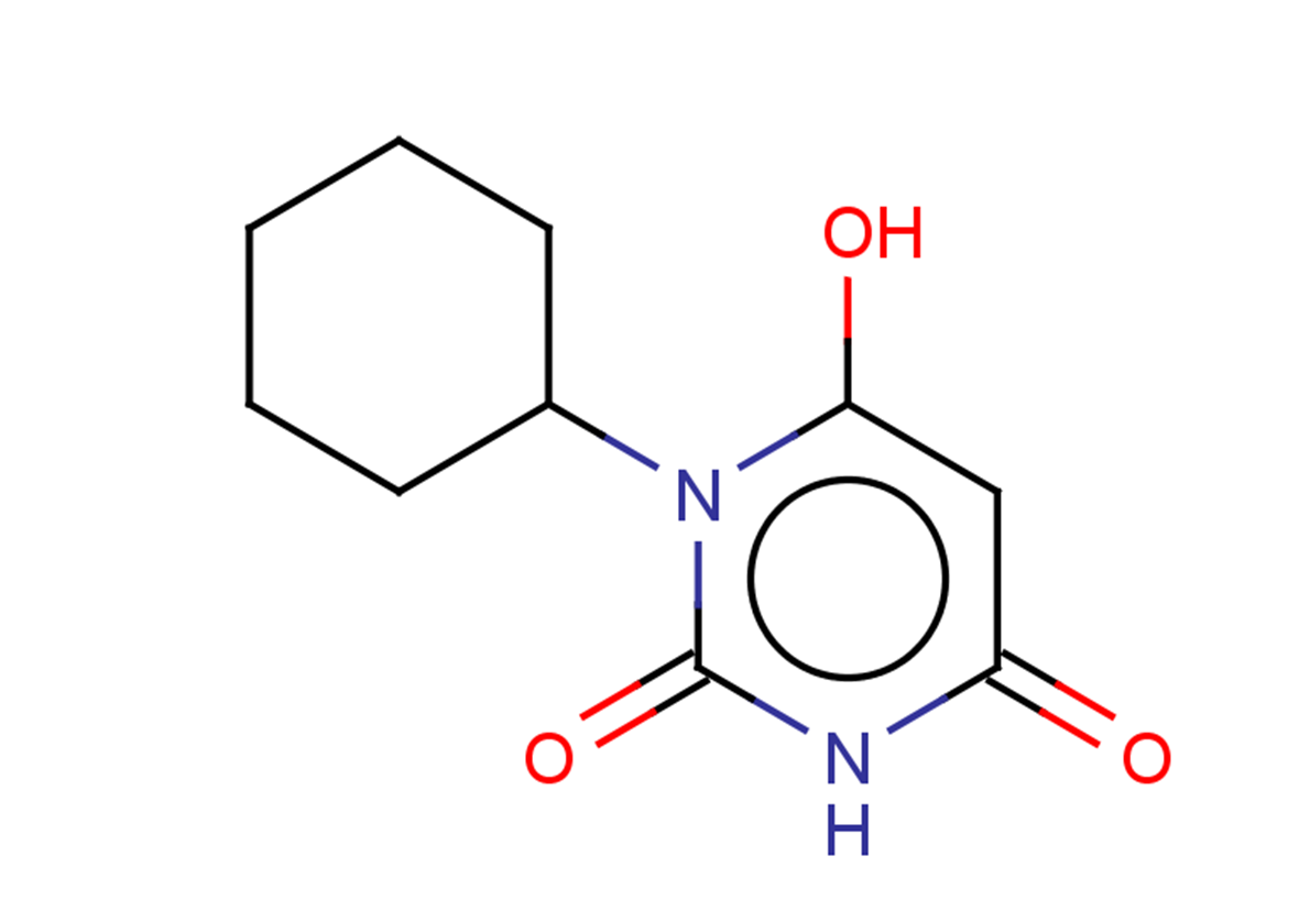 1-cyclohexyl-6-hydroxy-1,2,3,4-tetrahydropyrimidine-2,4-dione