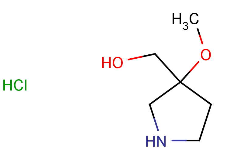 (3-methoxypyrrolidin-3-yl)methanol hydrochloride
