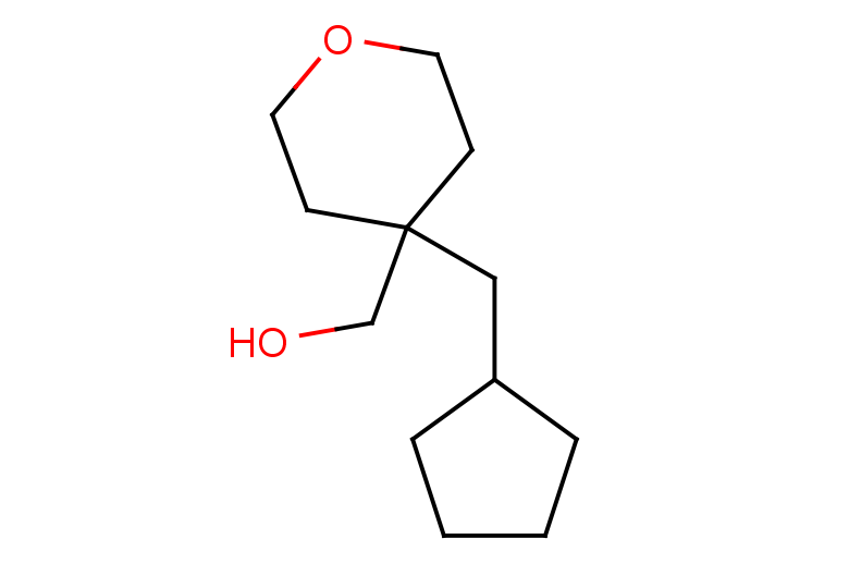 [4-(cyclopentylmethyl)oxan-4-yl]methanol