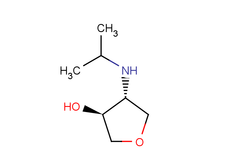 rac-(3R,4S)-4-[(propan-2-yl)amino]oxolan-3-ol
