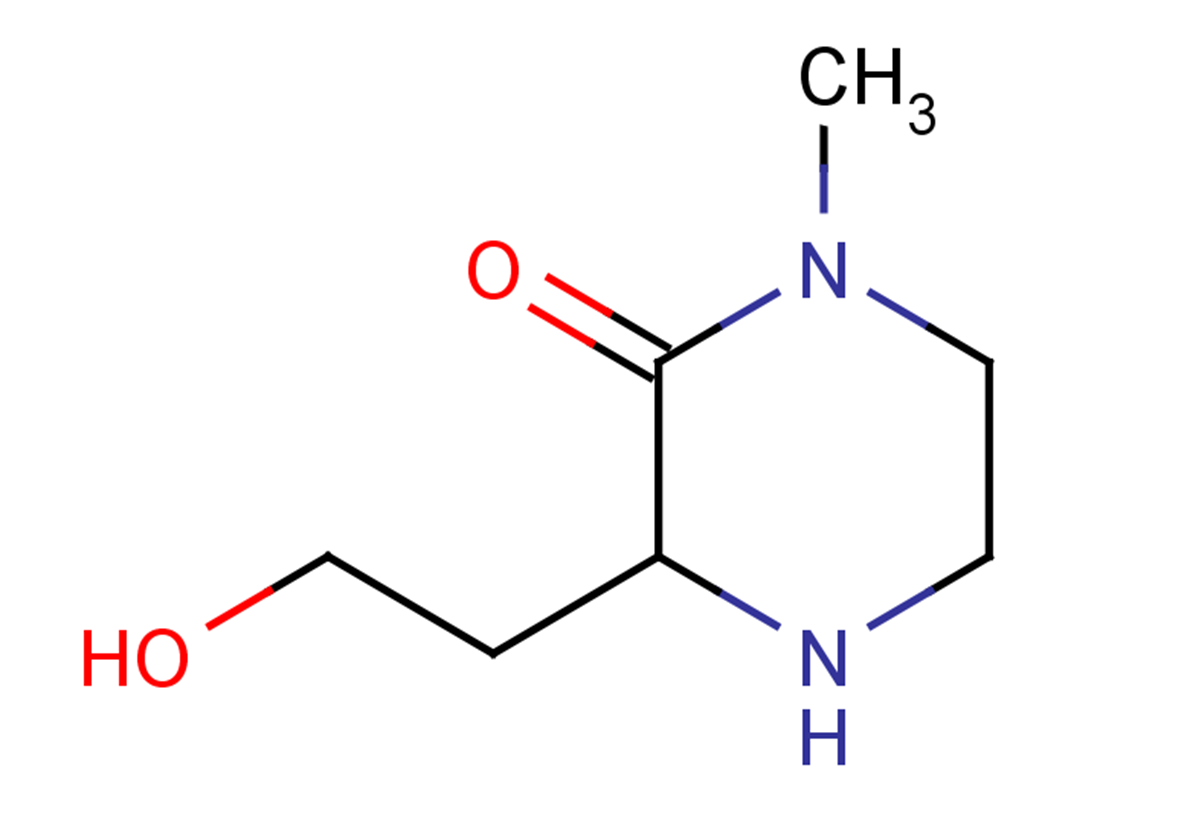 3-(2-hydroxyethyl)-1-methylpiperazin-2-one