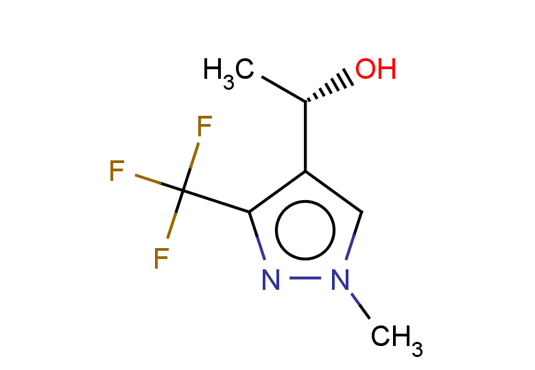 (1S)-1-[1-methyl-3-(trifluoromethyl)-1H-pyrazol-4-yl]ethan-1-ol