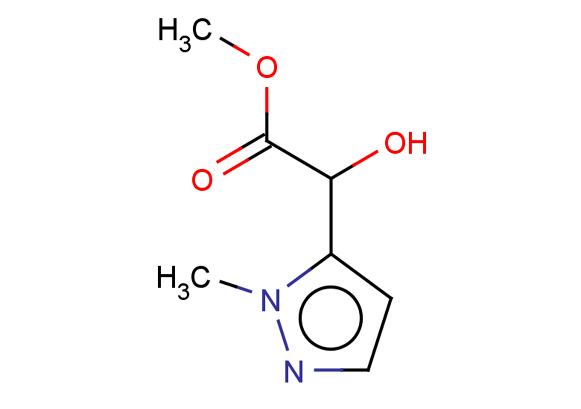 methyl 2-hydroxy-2-(1-methyl-1H-pyrazol-5-yl)acetate