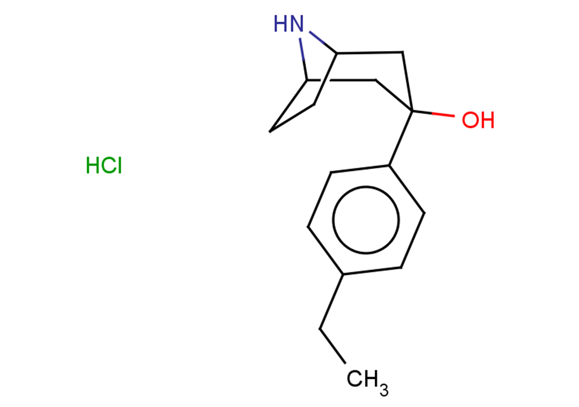 3-(4-ethylphenyl)-8-azabicyclo[3.2.1]octan-3-ol hydrochloride
