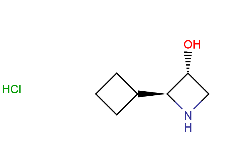 (2S,3R)-2-cyclobutylazetidin-3-ol hydrochloride