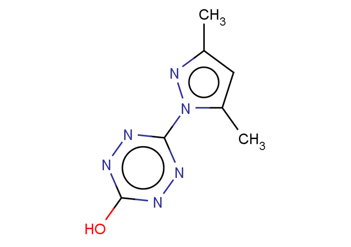 6-(3,5-dimethyl-1H-pyrazol-1-yl)-1,2,4,5-tetrazin-3-ol