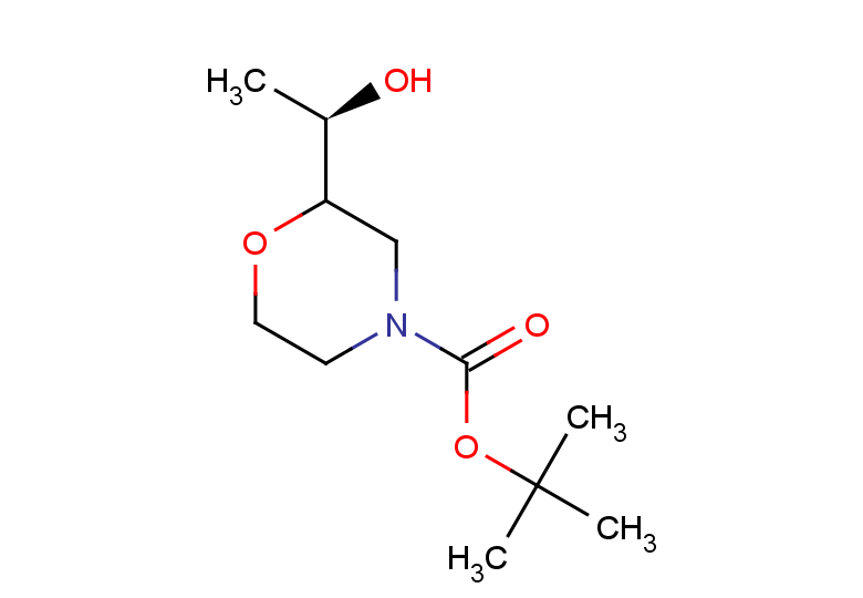 tert-butyl 2-[(1R)-1-hydroxyethyl]morpholine-4-carboxylate