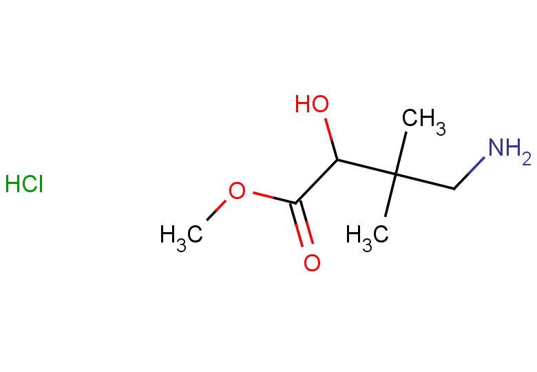methyl 4-amino-2-hydroxy-3,3-dimethylbutanoate hydrochloride