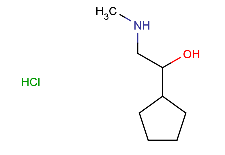 1-cyclopentyl-2-(methylamino)ethan-1-ol hydrochloride