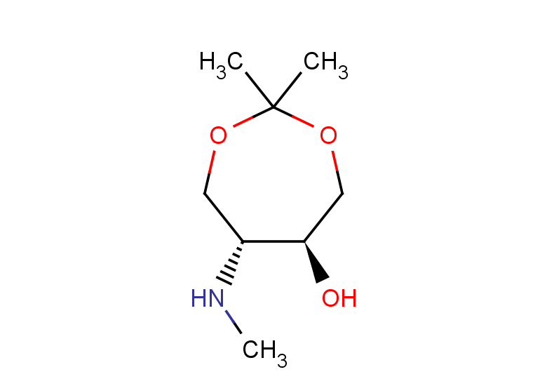 rac-(5R,6S)-2,2-dimethyl-6-(methylamino)-1,3-dioxepan-5-ol, trans