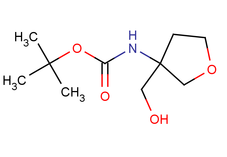 tert-butyl N-[3-(hydroxymethyl)oxolan-3-yl]carbamate